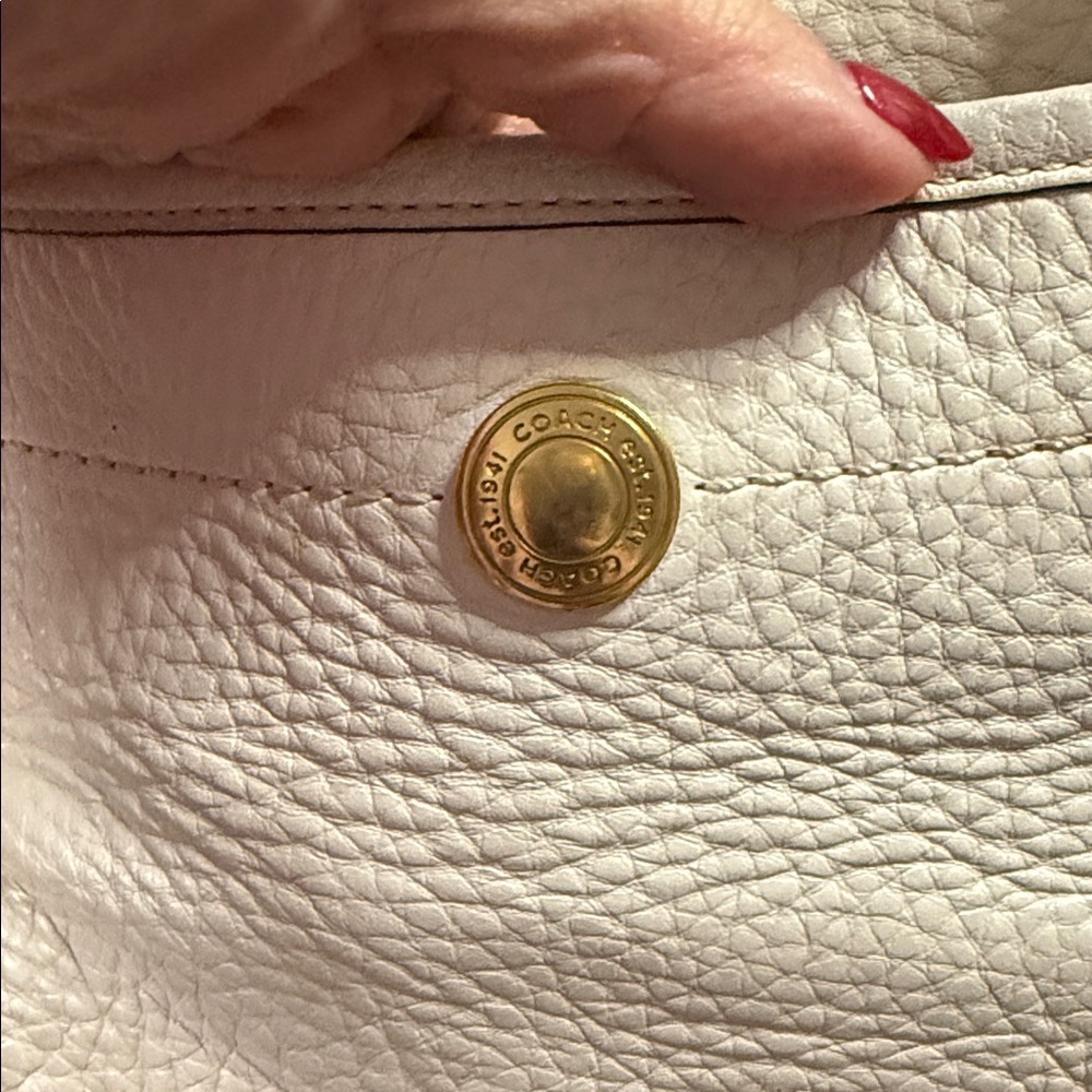 Coach Legacy Ergo Shoulder Bag with legacy stripe lining - Picture 14 of 15